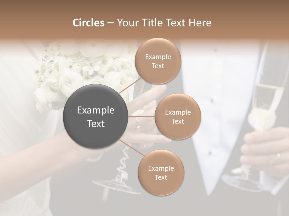 People Beautiful Bouquet PowerPoint Template