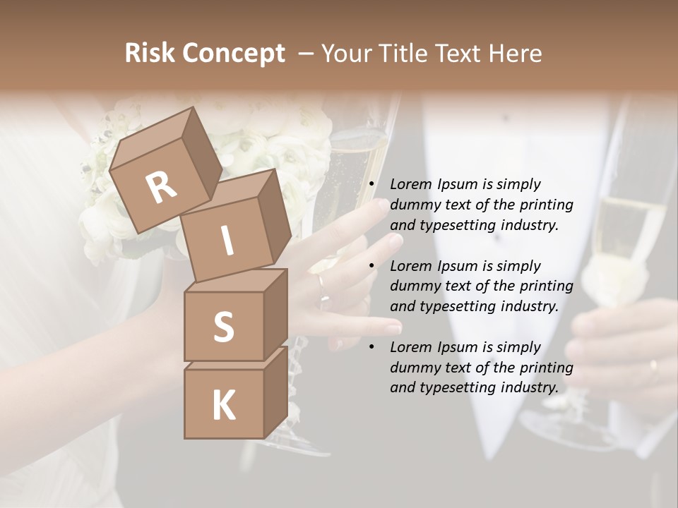 People Beautiful Bouquet PowerPoint Template