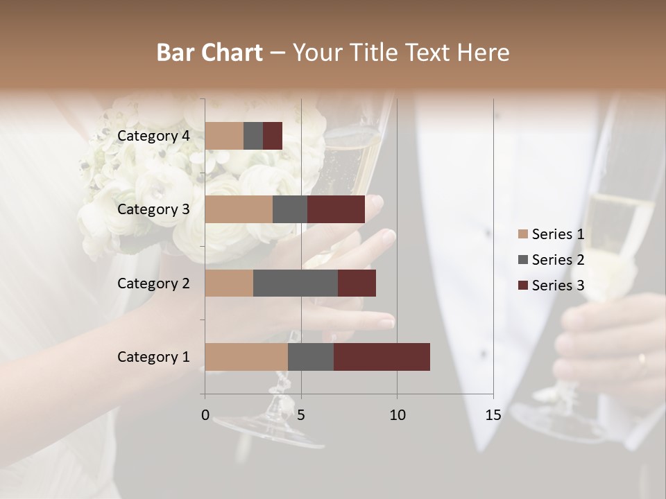 People Beautiful Bouquet PowerPoint Template