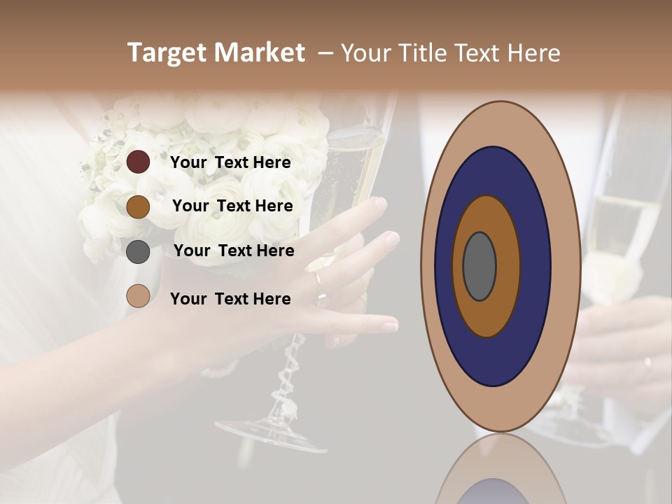 People Beautiful Bouquet PowerPoint Template