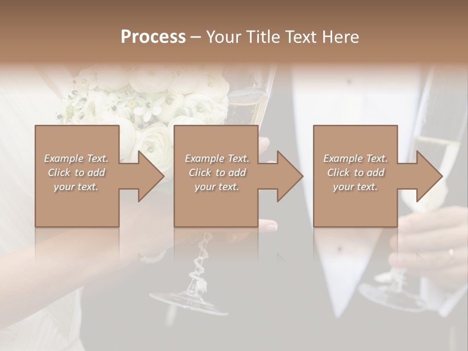 People Beautiful Bouquet PowerPoint Template