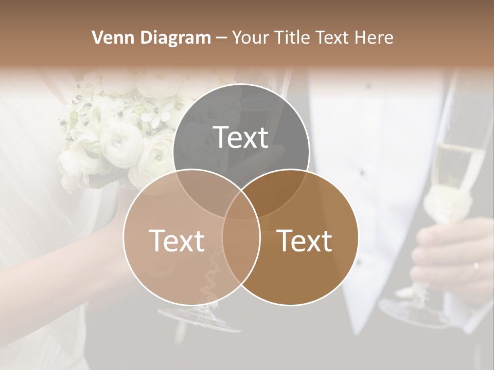 People Beautiful Bouquet PowerPoint Template