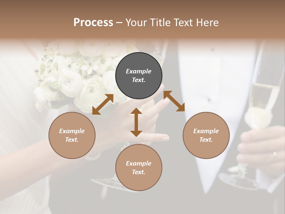 People Beautiful Bouquet PowerPoint Template