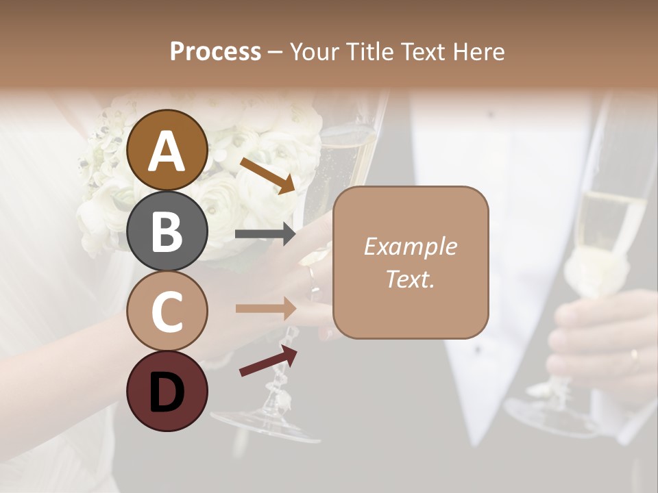 People Beautiful Bouquet PowerPoint Template