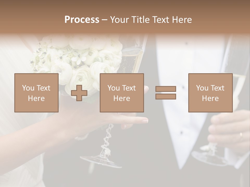 People Beautiful Bouquet PowerPoint Template