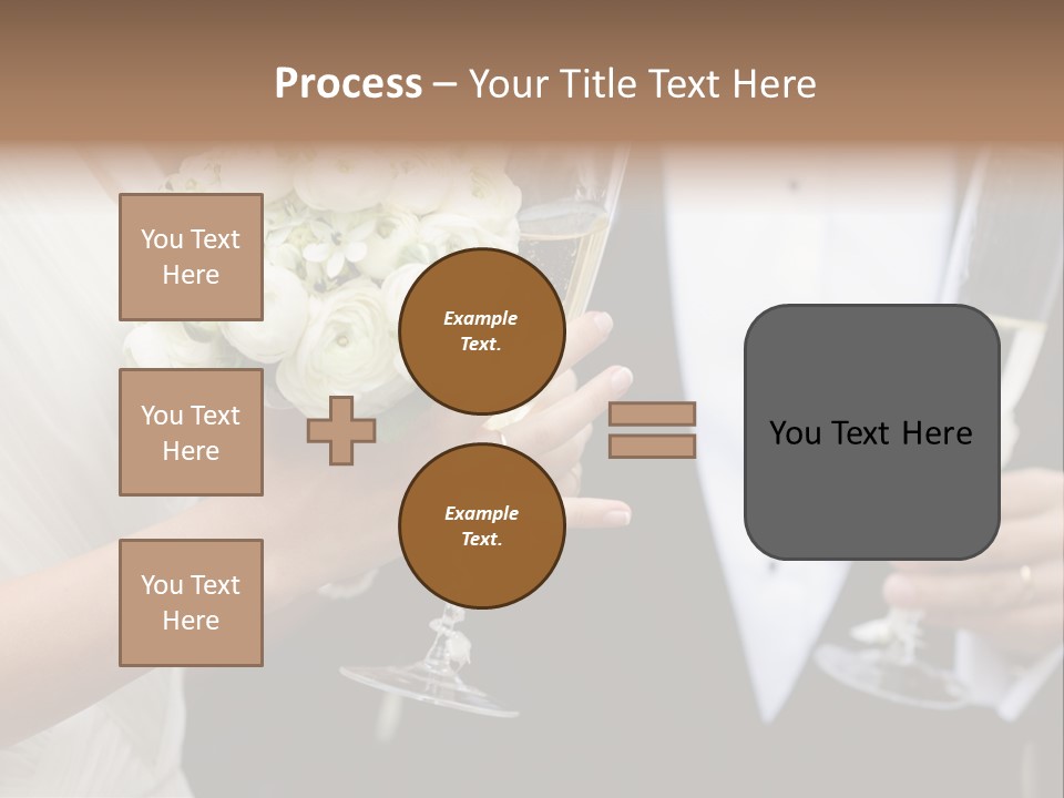 People Beautiful Bouquet PowerPoint Template