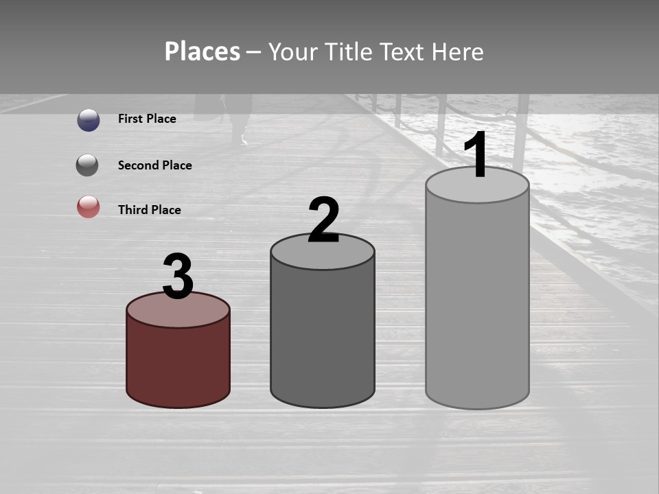 Sunny Sad Sea PowerPoint Template