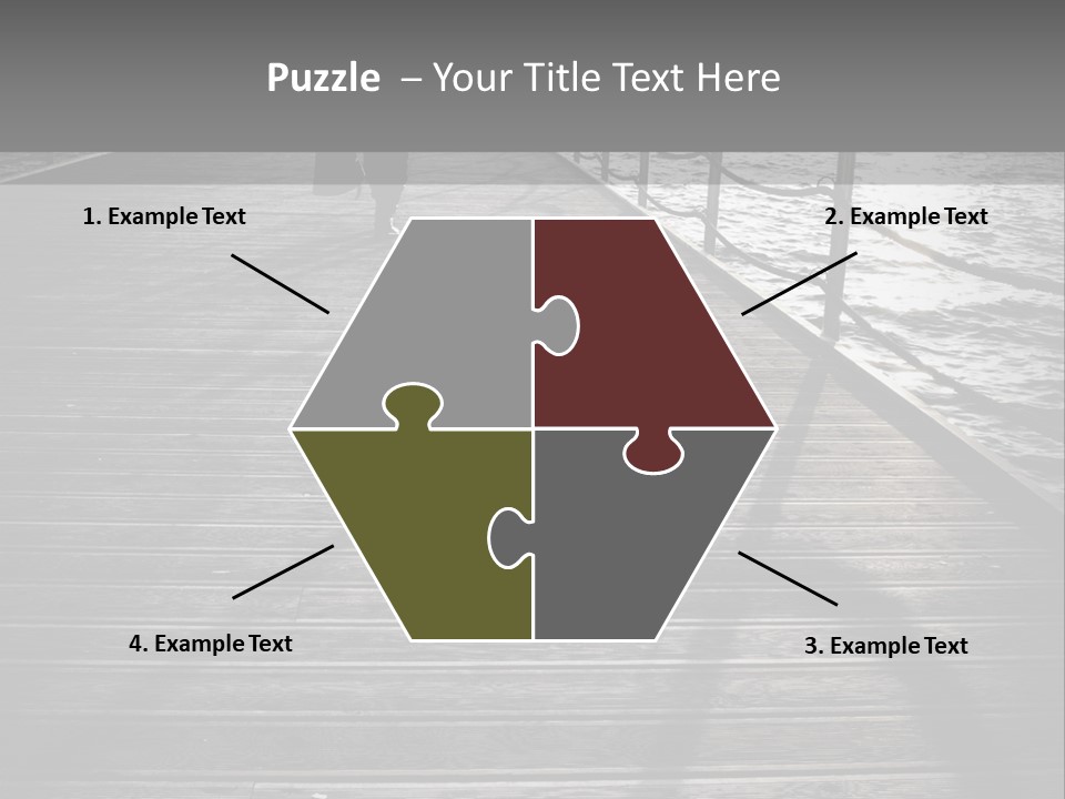 Sunny Sad Sea PowerPoint Template