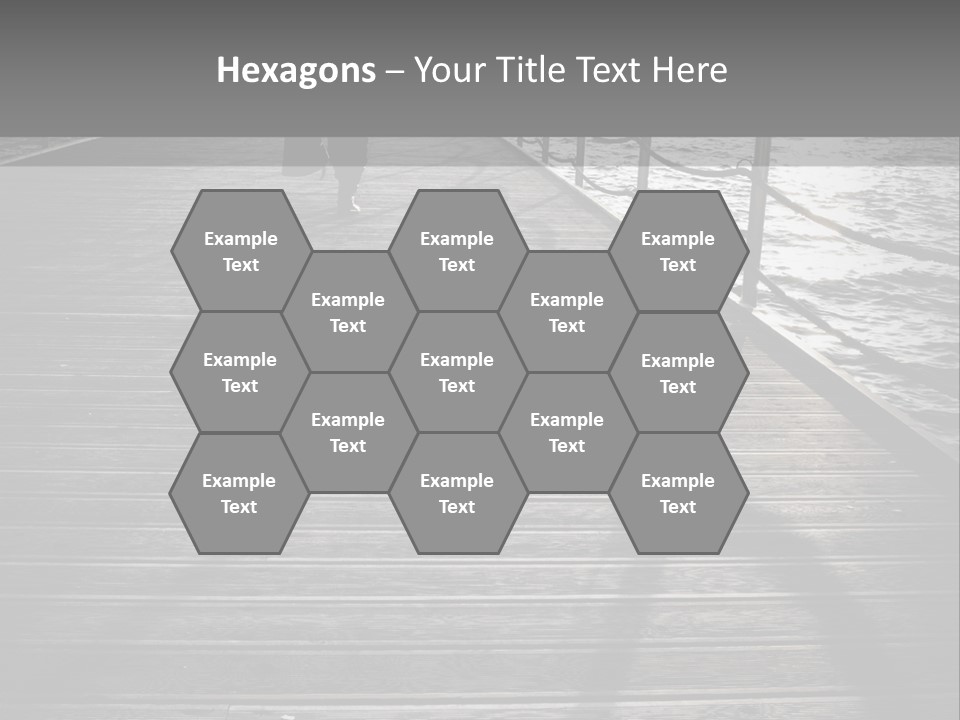 Sunny Sad Sea PowerPoint Template