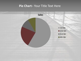 Sunny Sad Sea PowerPoint Template