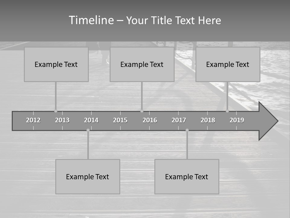 Sunny Sad Sea PowerPoint Template