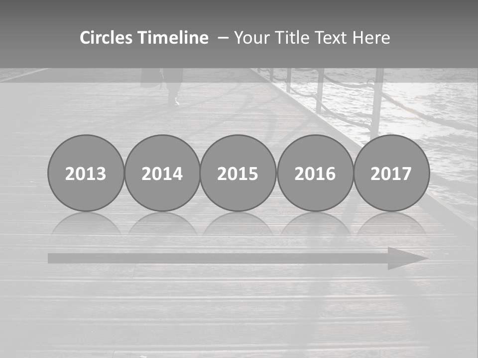 Sunny Sad Sea PowerPoint Template