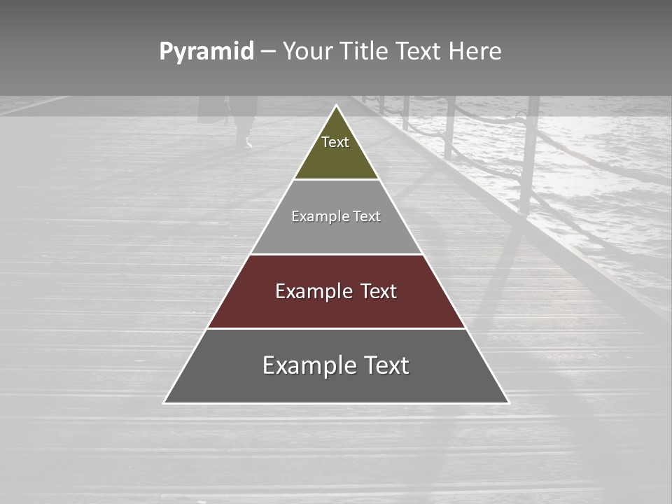 Sunny Sad Sea PowerPoint Template
