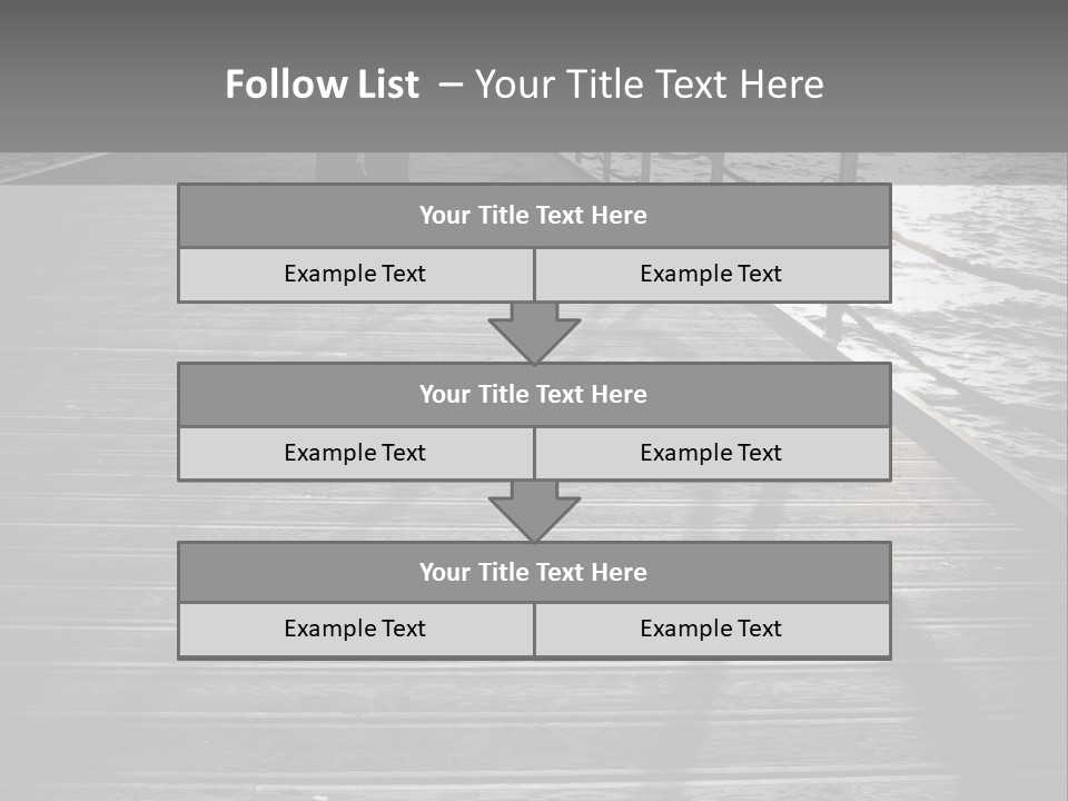 Sunny Sad Sea PowerPoint Template