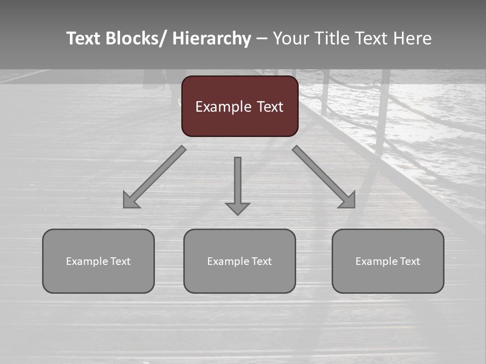 Sunny Sad Sea PowerPoint Template
