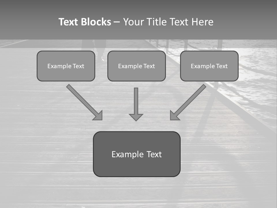 Sunny Sad Sea PowerPoint Template