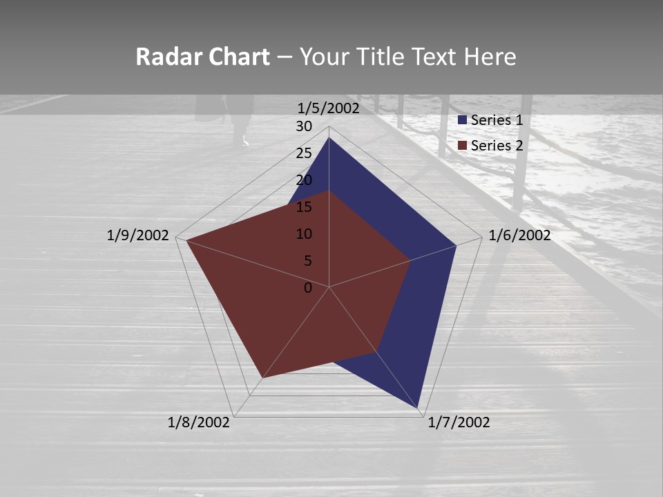 Sunny Sad Sea PowerPoint Template