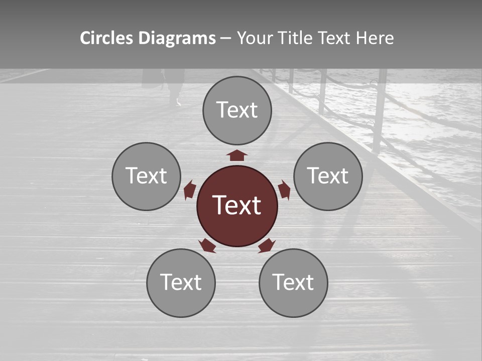 Sunny Sad Sea PowerPoint Template