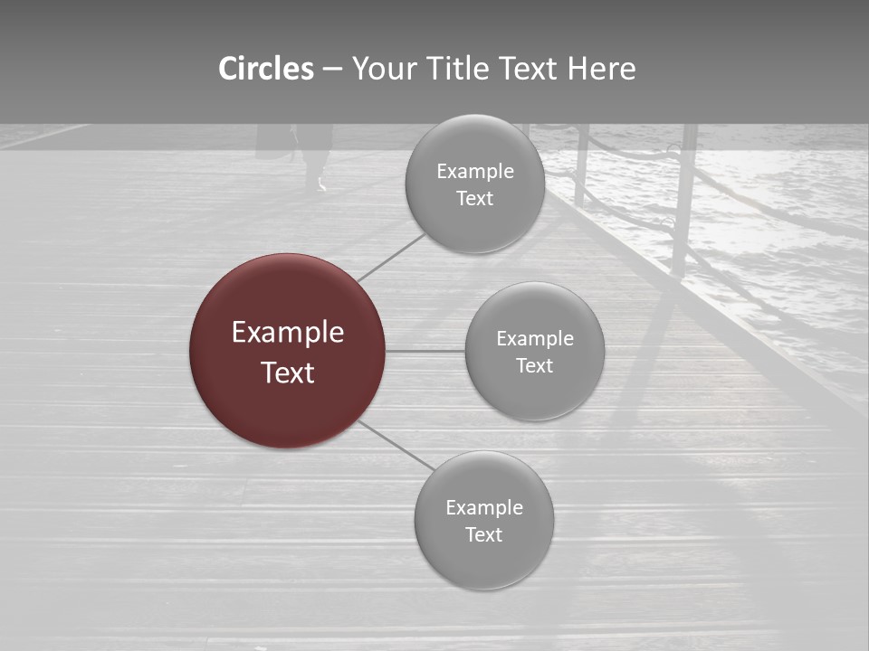 Sunny Sad Sea PowerPoint Template