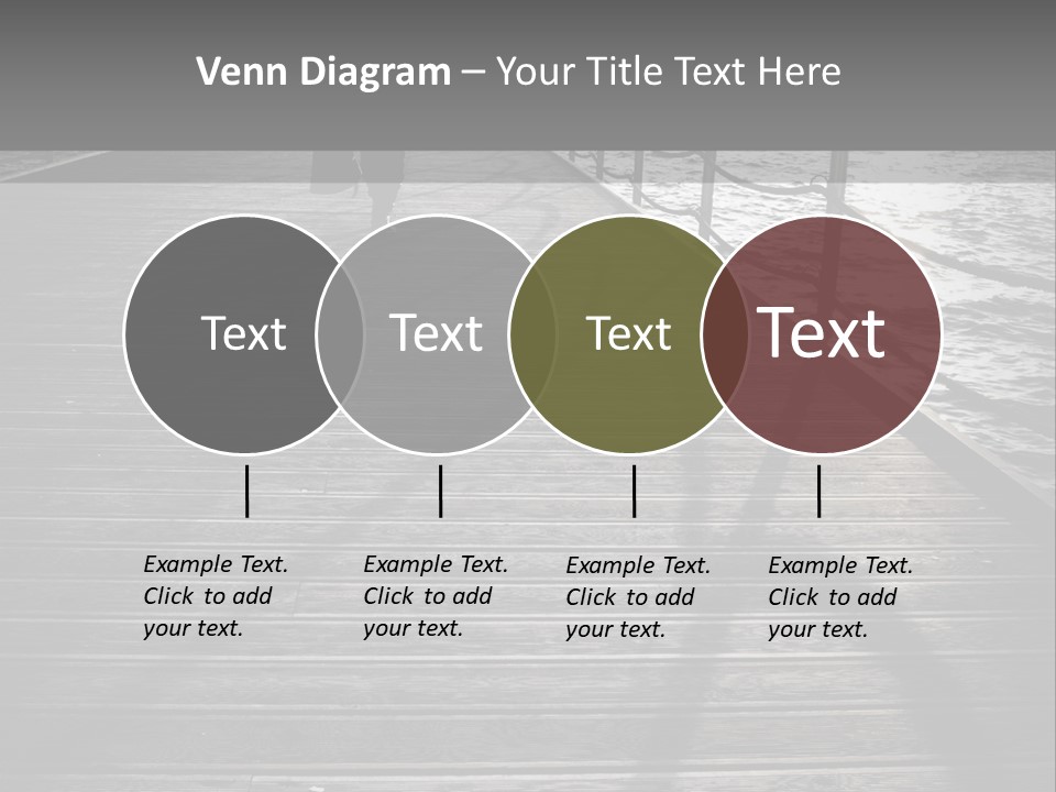 Sunny Sad Sea PowerPoint Template