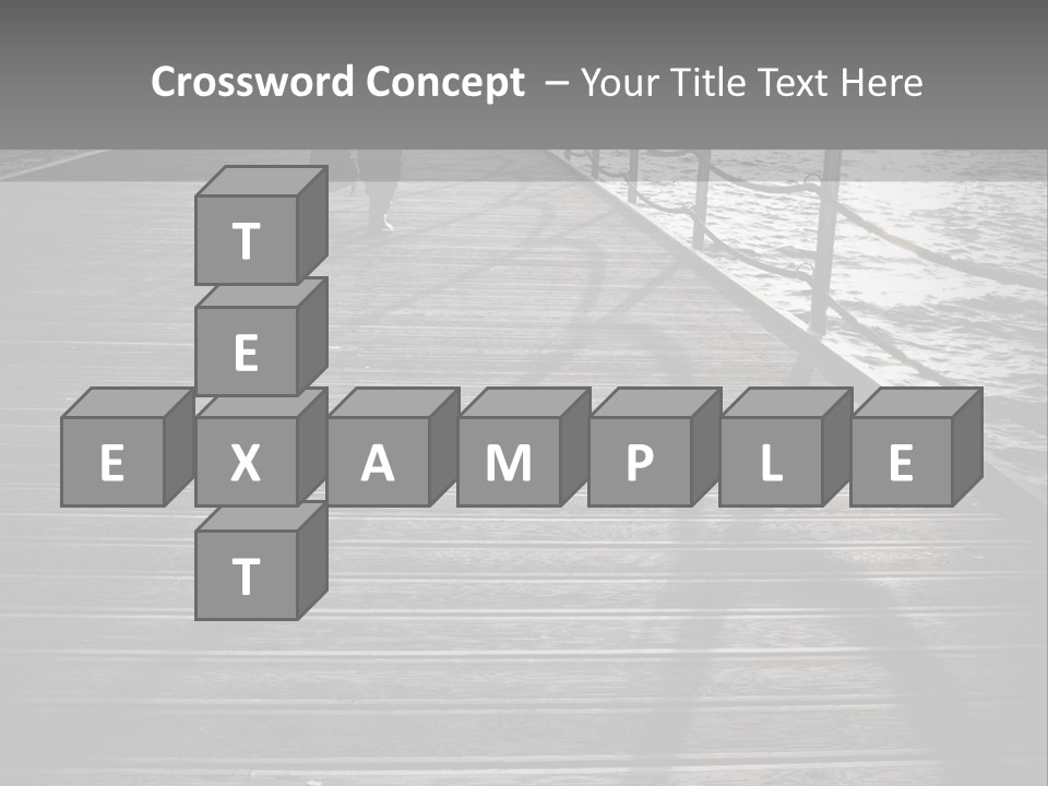 Sunny Sad Sea PowerPoint Template