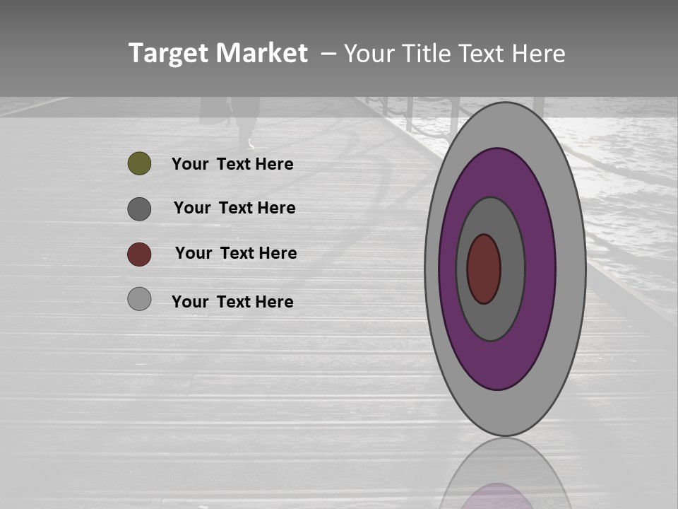 Sunny Sad Sea PowerPoint Template