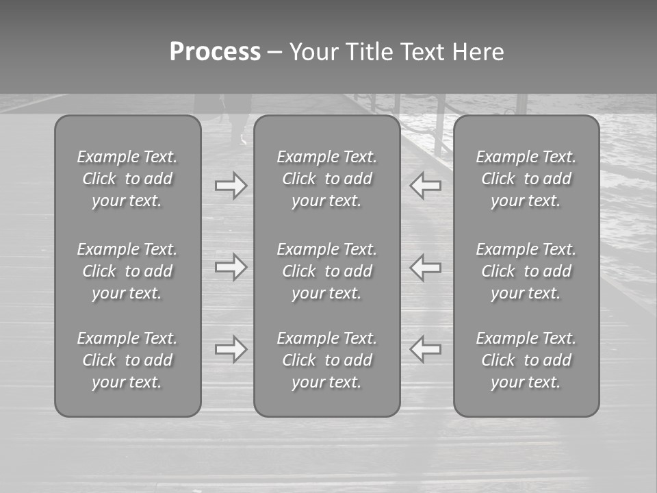Sunny Sad Sea PowerPoint Template