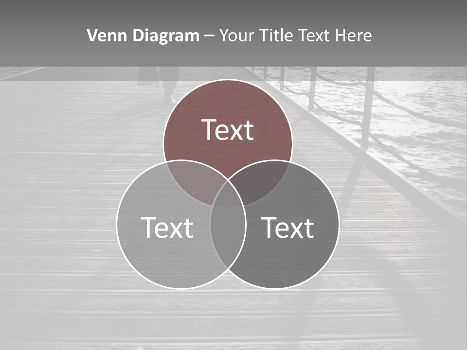 Sunny Sad Sea PowerPoint Template