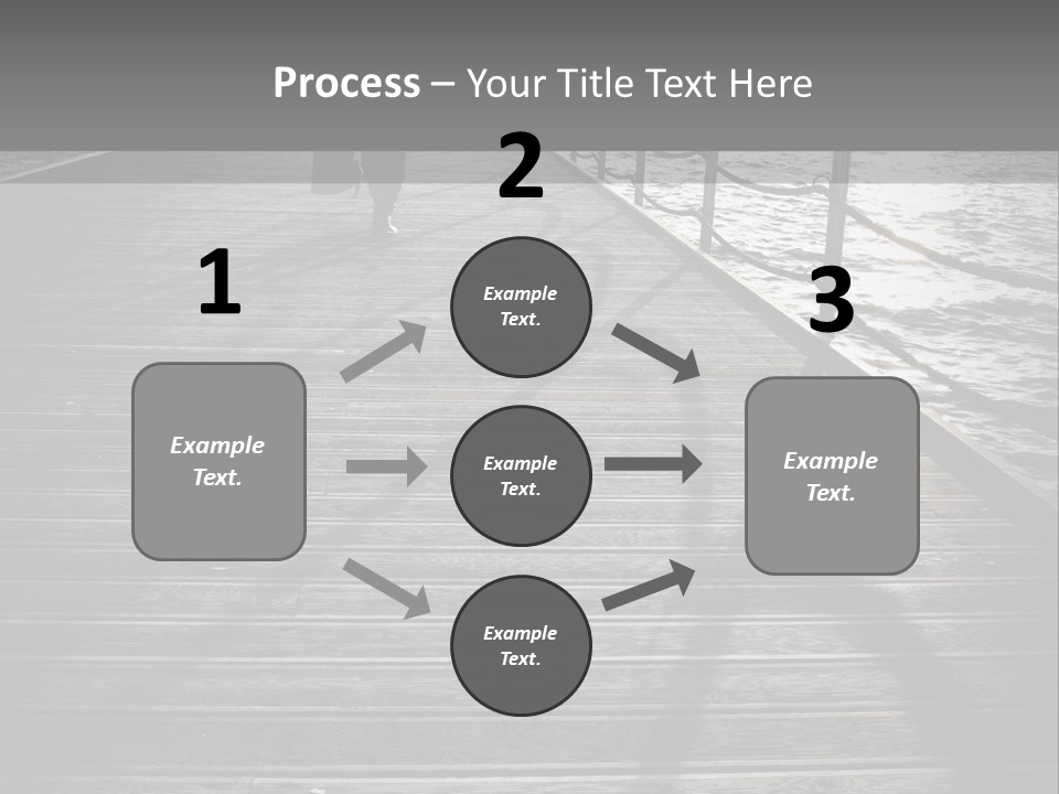 Sunny Sad Sea PowerPoint Template