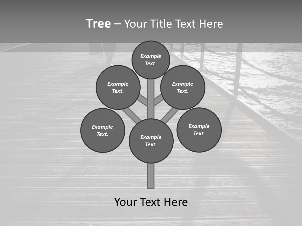 Sunny Sad Sea PowerPoint Template