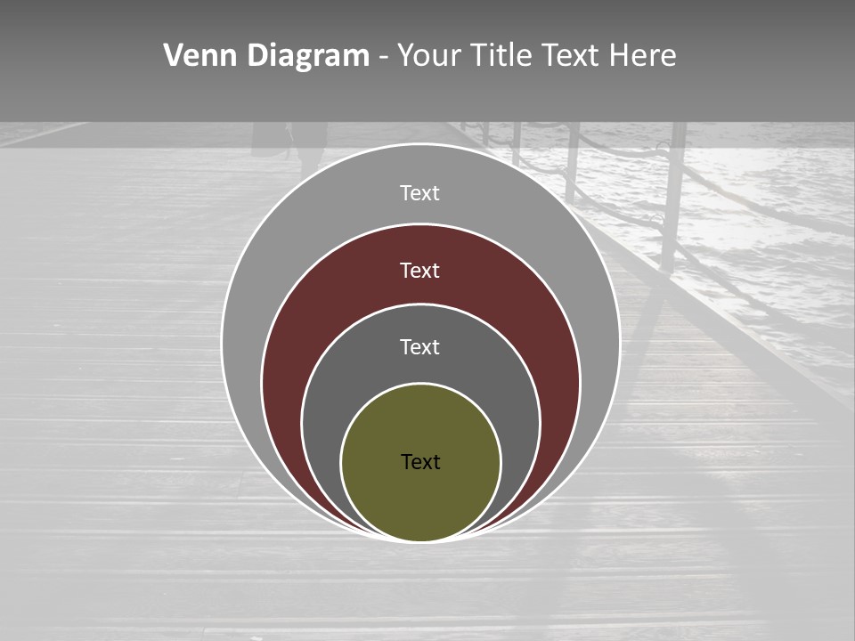 Sunny Sad Sea PowerPoint Template