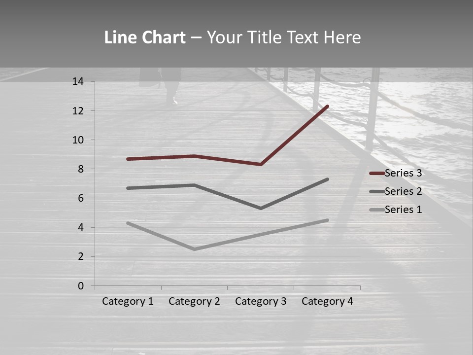 Sunny Sad Sea PowerPoint Template