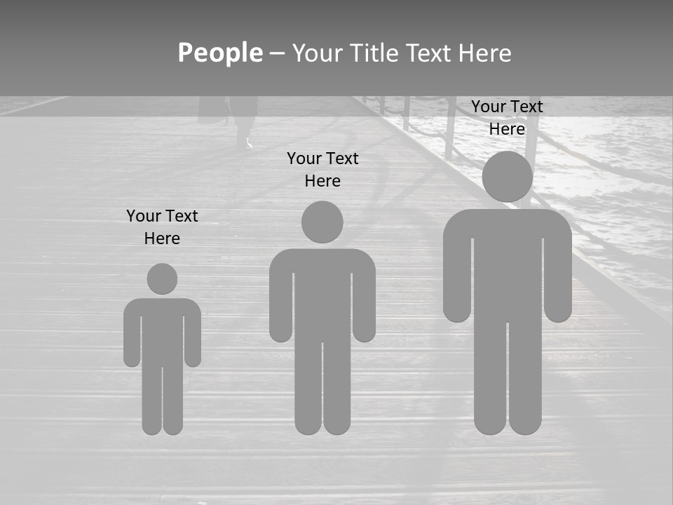 Sunny Sad Sea PowerPoint Template