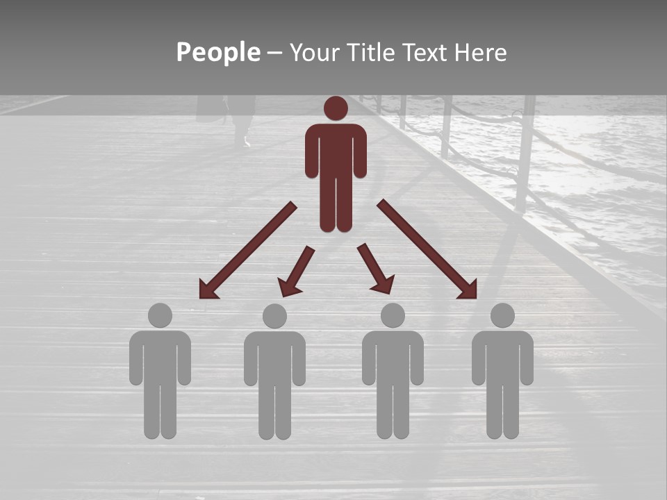 Sunny Sad Sea PowerPoint Template