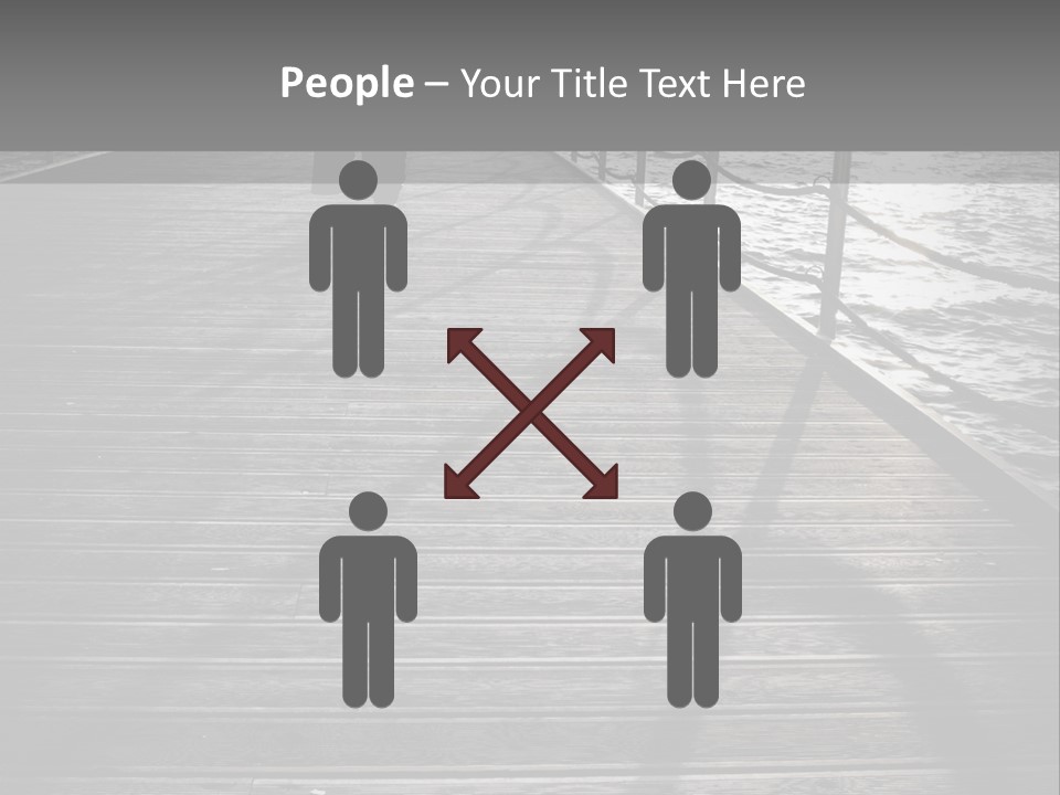 Sunny Sad Sea PowerPoint Template