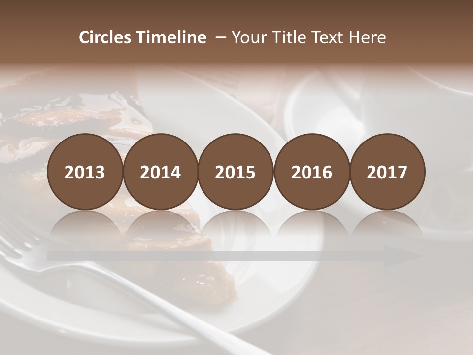 Edible Close Black PowerPoint Template