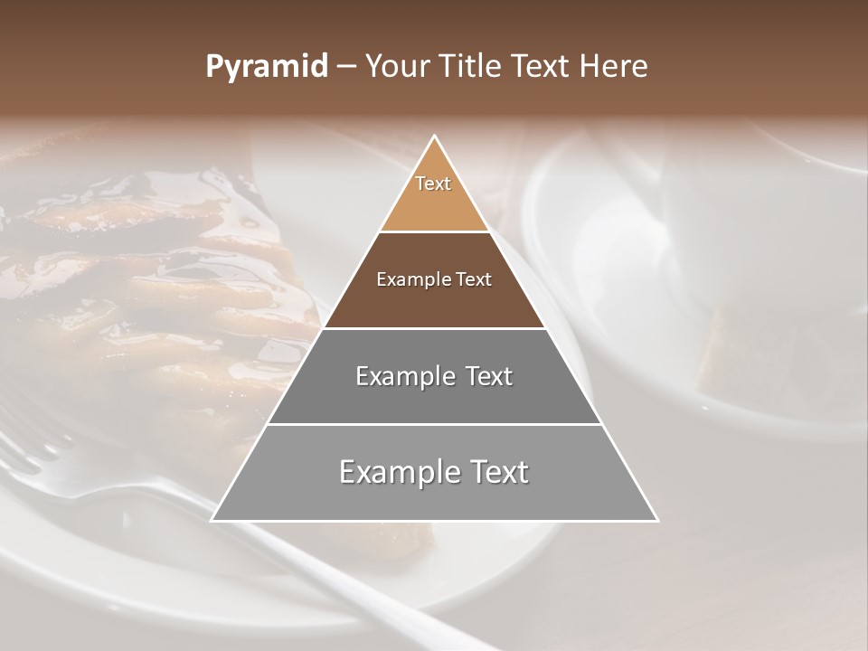 Edible Close Black PowerPoint Template