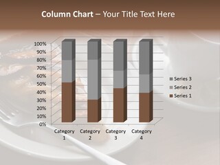 Edible Close Black PowerPoint Template