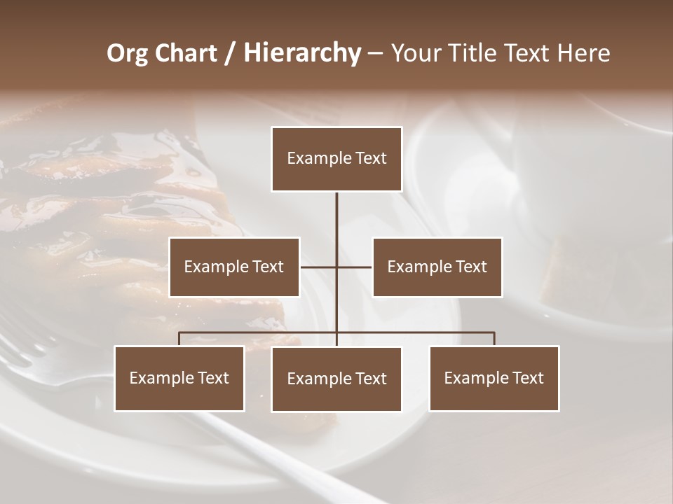 Edible Close Black PowerPoint Template