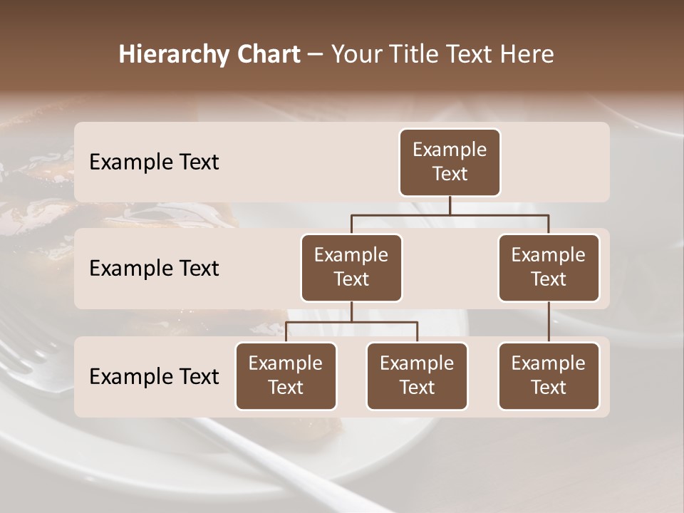 Edible Close Black PowerPoint Template