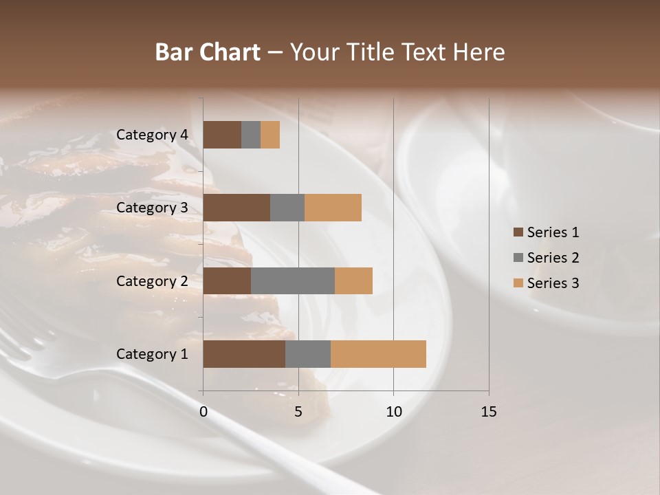 Edible Close Black PowerPoint Template