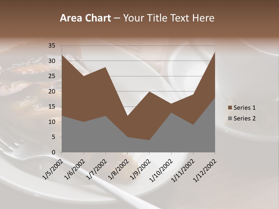 Edible Close Black PowerPoint Template