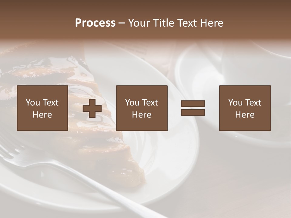 Edible Close Black PowerPoint Template
