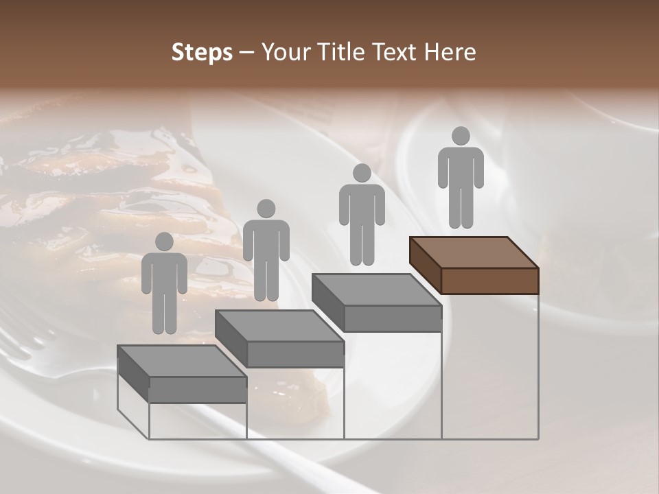 Edible Close Black PowerPoint Template