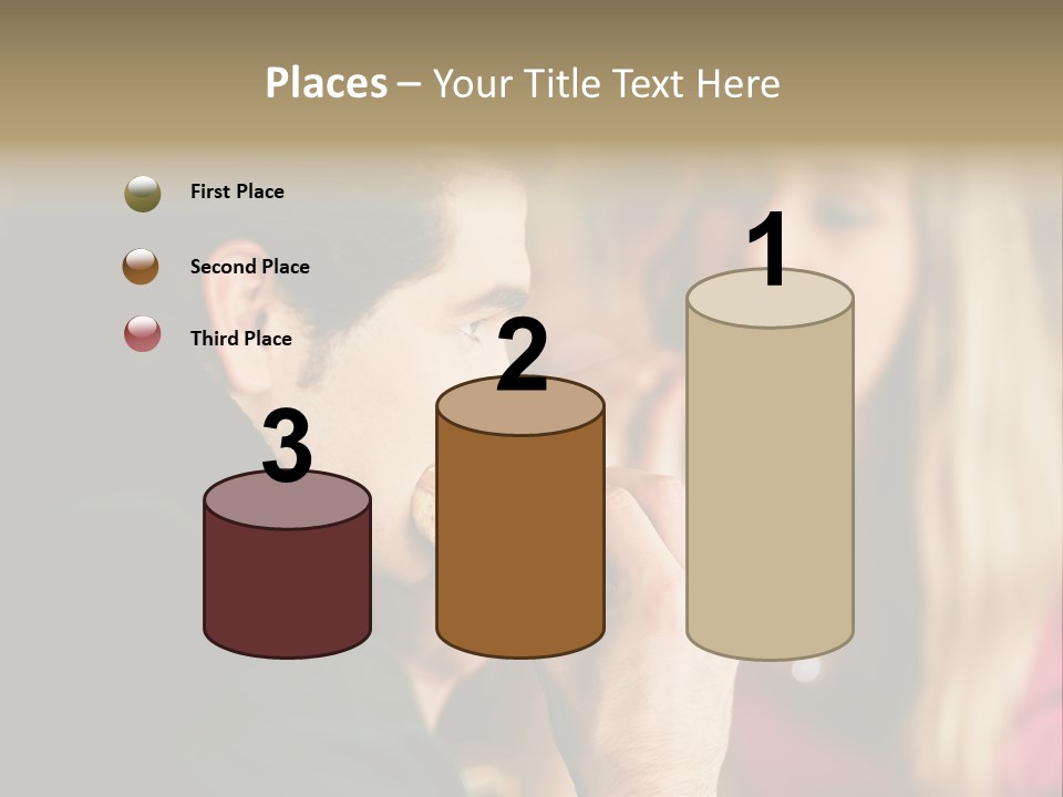 Going Out Man Meal PowerPoint Template