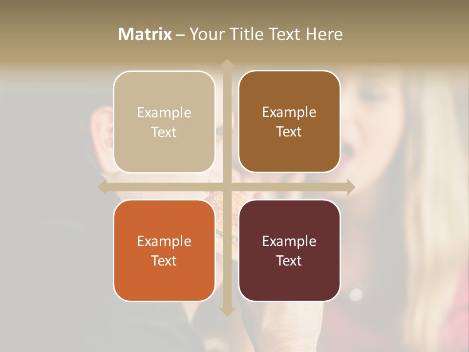 Going Out Man Meal PowerPoint Template