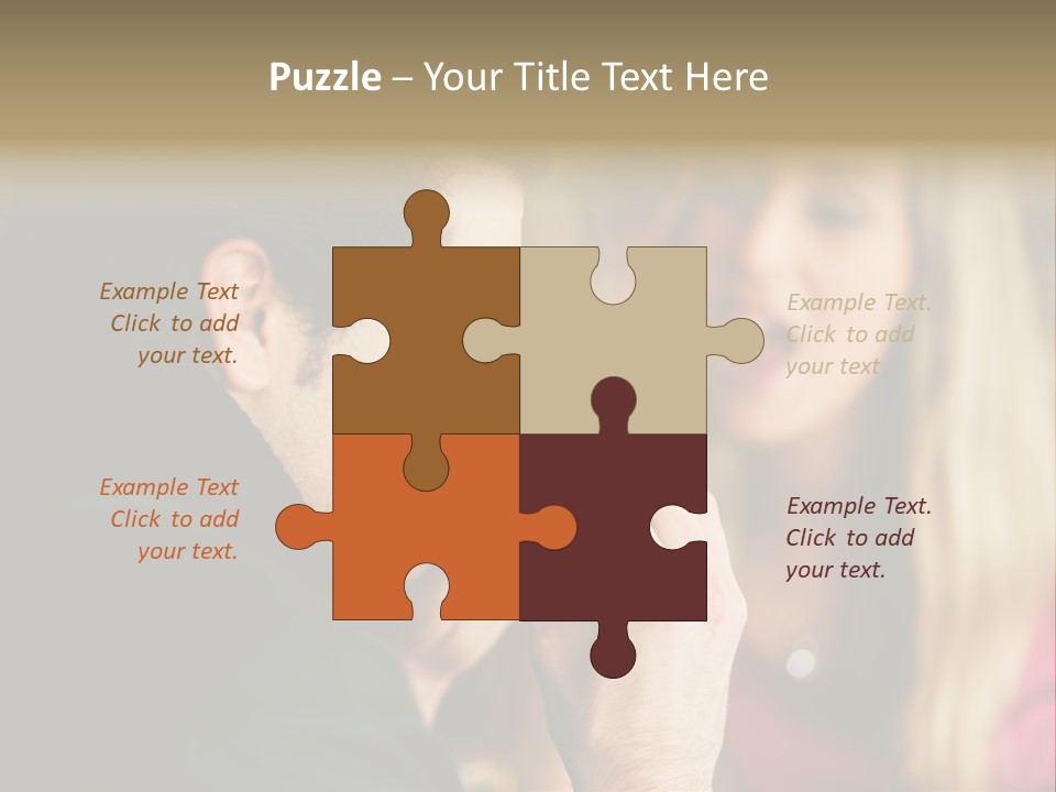 Going Out Man Meal PowerPoint Template