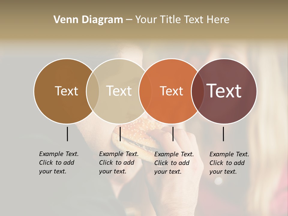 Going Out Man Meal PowerPoint Template