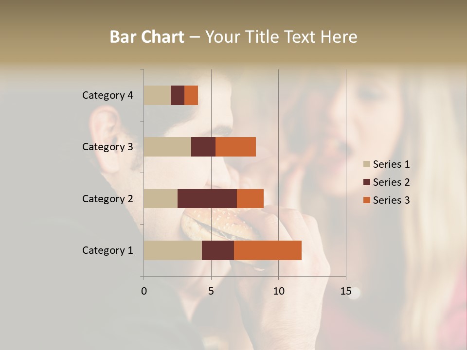 Going Out Man Meal PowerPoint Template