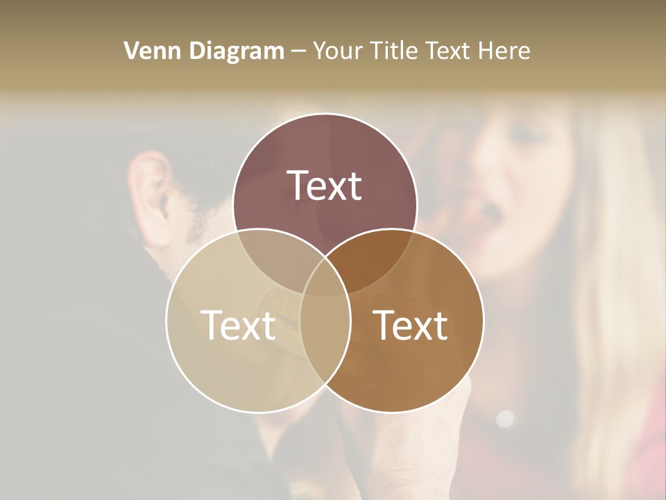 Going Out Man Meal PowerPoint Template